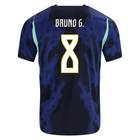 Brasil Bruno Guimaraes 8 Bortedrakt VM 2026 Kortermet Brasil Bruno Guimaraes 8 Bortedrakt VM 2026 Kortermet