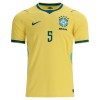 Brasil Casemiro 5 Hjemmedrakt VM 2026 Kortermet