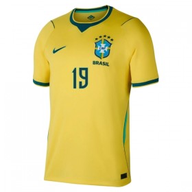 Brasil Endrick 19 Hjemmedrakt VM 2026 Kortermet