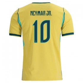 Brasil Neymar JR 10 Hjemmedrakt VM 2026 Kortermet