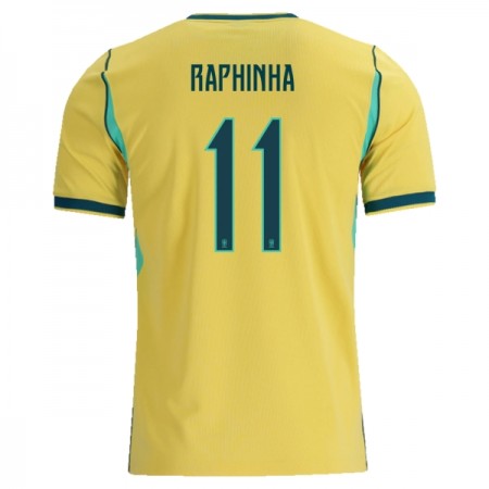 Brasil Raphinha 11 Hjemmedrakt VM 2026 Kortermet Brasil Raphinha 11 Hjemmedrakt VM 2026 Kortermet