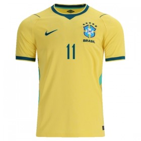 Brasil Raphinha 11 Hjemmedrakt VM 2026 Kortermet