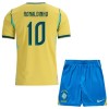 Brasil Ronaldinho 10 Barn Hjemmedrakt VM 2026 Kortermet Brasil Ronaldinho 10 Barn Hjemmedrakt VM 2026 Kortermet