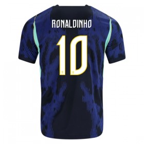 Brasil Ronaldinho 10 Bortedrakt VM 2026 Kortermet