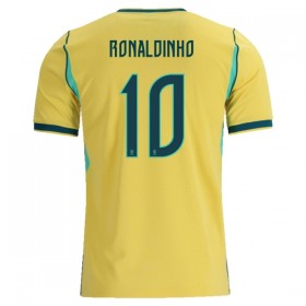 Brasil Ronaldinho 10 Hjemmedrakt VM 2026 Kortermet