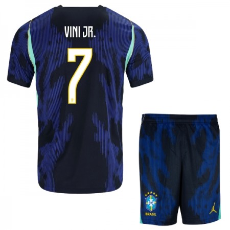 Brasil Vini JR. 7 Barn Bortedrakt VM 2026 Kortermet Brasil Vini JR. 7 Barn Bortedrakt VM 2026 Kortermet
