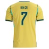 Brasil Vini JR. 7 Barn Hjemmedrakt VM 2026 Kortermet
