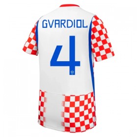 Kroatia Gvardiol 4 Hjemmedrakt VM 2026 Kortermet