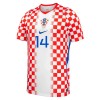 Kroatia Perišić 14 Hjemmedrakt VM 2026 Kortermet