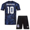 Argentina Maradona 10 Barn Bortedrakt VM 2026 Kortermet