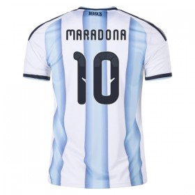 Argentina Maradona 10 Hjemmedrakt VM 2026 Kortermet