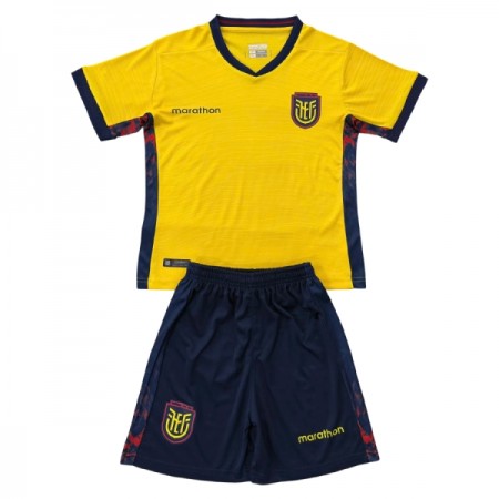 Ecuador Barn Hjemmedrakt VM 2026 Kortermet Ecuador Barn Hjemmedrakt VM 2026 Kortermet