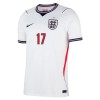 England Foden 17 Hjemmedrakt VM 2026 Kortermet