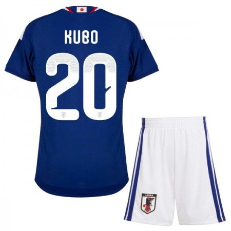 Japan Kubo 20 Barn Hjemmedrakt VM 2026 Kortermet Japan Kubo 20 Barn Hjemmedrakt VM 2026 Kortermet