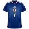 Japan Mitoma 7 Hjemmedrakt VM 2026 Kortermet