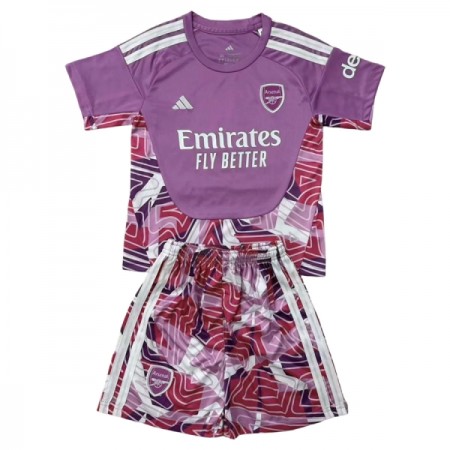 Arsenal Keeper Barn Drakt 2026-27 Lilla Kortermet Arsenal Keeper Barn Drakt 2026-27 Lilla Kortermet
