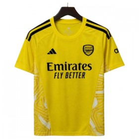 Arsenal Keeper Drakt 2026-27 Gul Kortermet