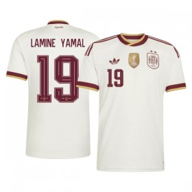 Spania 2 Stars Lamine Yamal 19 Bortedrakt VM 2026 Kortermet