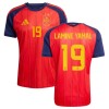 Spania 2 Stars Lamine Yamal 19 Hjemmedrakt VM 2026 Kortermet Spania 2 Stars Lamine Yamal 19 Hjemmedrakt VM 2026 Kortermet