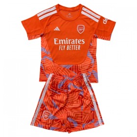 Arsenal Keeper Barn Drakt 2026-27 Oransje Kortermet