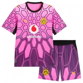 Borussia Dortmund Keeper Barn Bortedrakt 2026-27 Rosa Kortermet