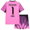 Borussia Dortmund Kobel 1 Keeper Barn Bortedrakt 2026-27 Rosa Kortermet Borussia Dortmund Kobel 1 Keeper Barn Bortedrakt 2026-27 Rosa Kortermet