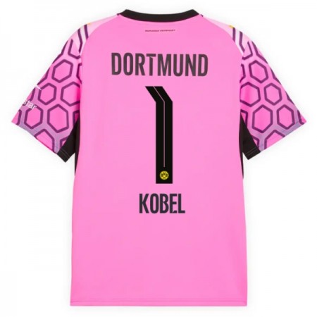 Borussia Dortmund Kobel 1 Keeper Bortedrakt 2026-27 Rosa Kortermet Borussia Dortmund Kobel 1 Keeper Bortedrakt 2026-27 Rosa Kortermet