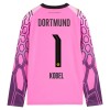 Borussia Dortmund Kobel 1 Keeper Bortedrakt 2026-27 Rosa Langermet Borussia Dortmund Kobel 1 Keeper Bortedrakt 2026-27 Rosa Langermet