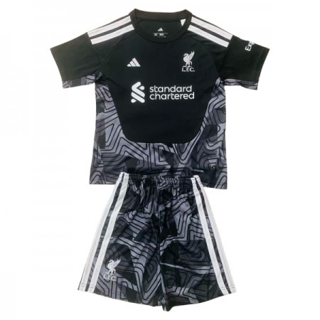 Liverpool Keeper Barn Drakt 2026-27 Svart Kortermet Liverpool Keeper Barn Drakt 2026-27 Svart Kortermet