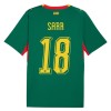 Senegal Sarr 18 Bortedrakt VM 2026 Kortermet Senegal Sarr 18 Bortedrakt VM 2026 Kortermet