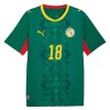 Senegal Sarr 18 Bortedrakt VM 2026 Kortermet