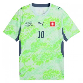 Sveits Granit Xhaka 10 Bortedrakt VM 2026 Kortermet