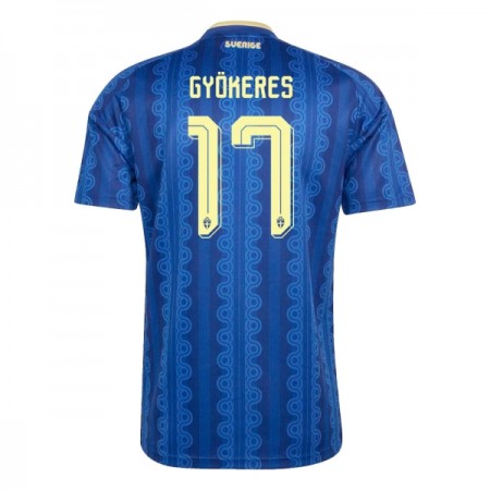 Sverige Gyokeres 17 Bortedrakt VM 2026 Kortermet Sverige Gyokeres 17 Bortedrakt VM 2026 Kortermet