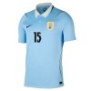 Uruguay Federico Valverde 15 Hjemmedrakt VM 2026 Kortermet
