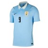 Uruguay Luis Suarez 9 Hjemmedrakt VM 2026 Kortermet