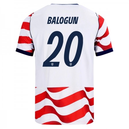 USA Balogun 20 Hjemmedrakt VM 2026 Kortermet USA Balogun 20 Hjemmedrakt VM 2026 Kortermet