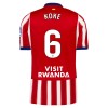 Atlético Madrid Koke 6 Hjemmedrakt 2026-27 Kortermet Atlético Madrid Koke 6 Hjemmedrakt 2026-27 Kortermet