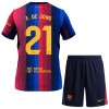 FC Barcelona F. De Jong 21 Barn Hjemmedrakt 2026-27 Kortermet FC Barcelona F. De Jong 21 Barn Hjemmedrakt 2026-27 Kortermet
