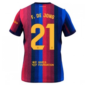 FC Barcelona F. De Jong 21 Hjemmedrakt 2026-27 Kortermet