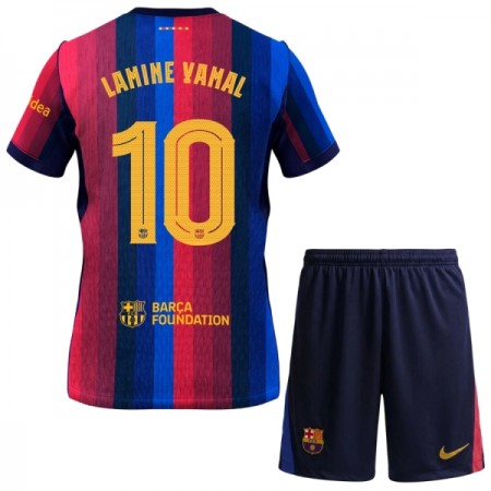 FC Barcelona Lamine Yamal 10 Barn Hjemmedrakt 2026-27 Kortermet FC Barcelona Lamine Yamal 10 Barn Hjemmedrakt 2026-27 Kortermet