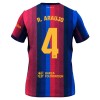 FC Barcelona R. Araujo 4 Barn Hjemmedrakt 2026-27 Kortermet