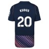 Tottenham Hotspur Kudus 20 Bortedrakt 2026-27 Kortermet Tottenham Hotspur Kudus 20 Bortedrakt 2026-27 Kortermet