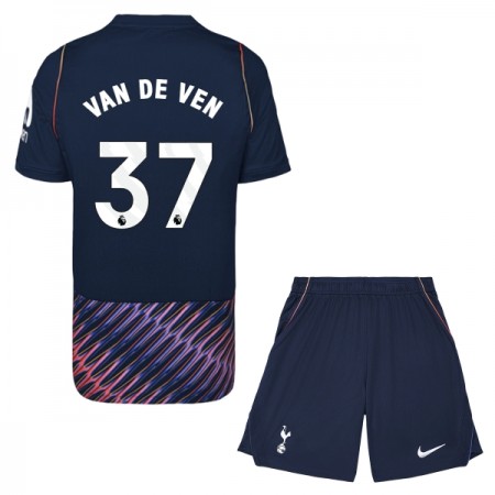 Tottenham Hotspur Van De Ven 37 Barn Bortedrakt 2026-27 Kortermet Tottenham Hotspur Van De Ven 37 Barn Bortedrakt 2026-27 Kortermet