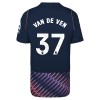 Tottenham Hotspur Van De Ven 37 Bortedrakt 2026-27 Kortermet Tottenham Hotspur Van De Ven 37 Bortedrakt 2026-27 Kortermet