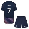 Tottenham Hotspur Xavi 7 Barn Bortedrakt 2026-27 Kortermet Tottenham Hotspur Xavi 7 Barn Bortedrakt 2026-27 Kortermet