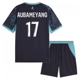 Olympique de Marseille Aubameyang 17 Barn Bortedrakt 2026-27 Kortermet