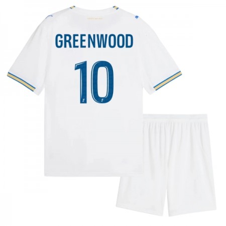 Olympique de Marseille Greenwood 10 Barn Hjemmedrakt 2026-27 Kortermet Olympique de Marseille Greenwood 10 Barn Hjemmedrakt 2026-27 Kortermet