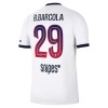 Paris Saint-Germain Bradley Barcola 29 Bortedrakt 2026-27 Kortermet