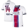 Paris Saint-Germain Desire Doue 14 Bortedrakt 2026-27 Kortermet Paris Saint-Germain Desire Doue 14 Bortedrakt 2026-27 Kortermet
