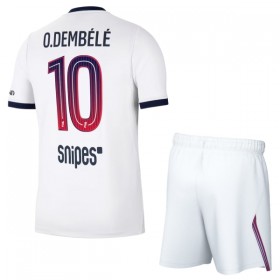 Paris Saint-Germain Ousmane Dembele 10 Barn Bortedrakt 2026-27 Kortermet